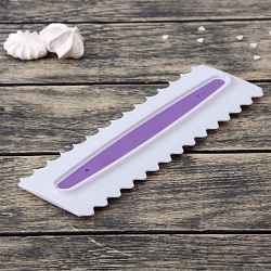 Шпатель кондитерский 23x7,5 cм "Праздник" волны