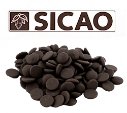 Sicao Шоколад темный в галлетах 54% 0,4кг, Россия